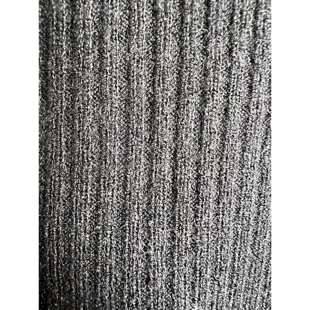Spring + Mercer High Rise Ribbed Wide Leg Pull On Pants Women's Size Large Black - Picture 5 of 8